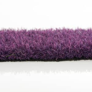 gazon synthétique violet
