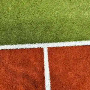 Gazon synthétique multisports 20 mm pour terrain de tennis