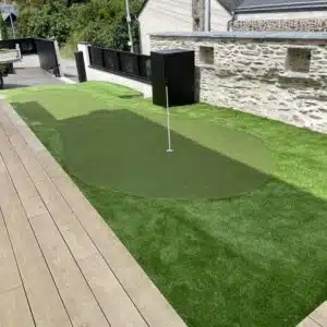 Green Avenue - Chantier gazon synthétique GreenGolf