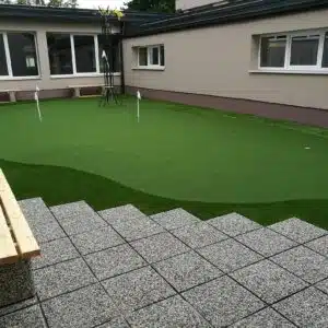 Green Avenue - Chantier gazon synthétique GreenGolf