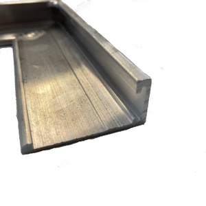 Angle pour volige aluminium 20 mm pour gazon synthétique
