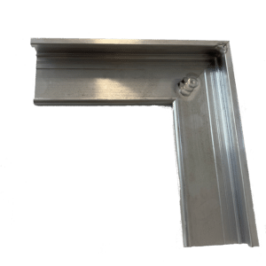 Angle pour volige aluminium 20 mm pour gazon synthétique
